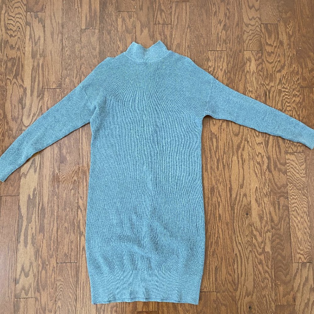 BP. Mock Neck Knit Sweater Dress